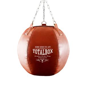 Купить Груша кожаная боксерская "LOFT Шар" Totalbox в Ярцеве 