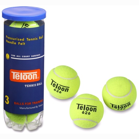 Купить Мяч для большого тенниса Teloon 626Т Р3  (3 шт) в Ярцеве 