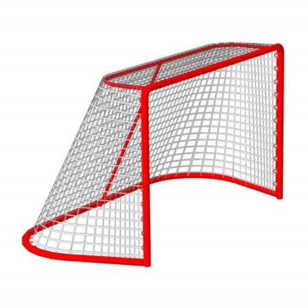 Купить Сетка хоккейная на ворота 1,22мх1,83мх0,5мх1,15м, нить 3,5 мм, узловая в Ярцеве 