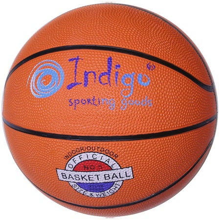 Купить Мяч баскетбольный Indigo №5 в Ярцеве 