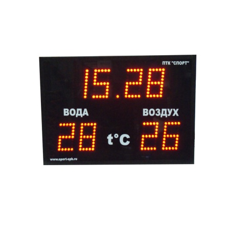 Купить Часы-термометр СТ1.13-2t для бассейна в Ярцеве 
